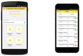 Мобильное приложение «1С: Управление нашей фирмой»